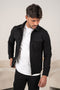 Premium Cargo Utility Jacket - Black