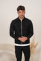 Premium Cargo Utility Jacket - Black