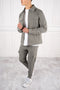 Premium Cargo Utility Jacket - Taupe