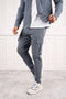 Premium Cargo Utility Jacket - Steel Blue