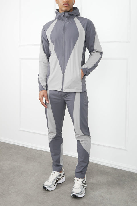 Premium Technical V2 Panelled Pants - Grey