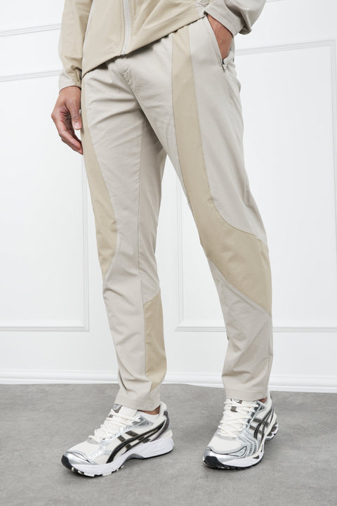 Premium Technical V2 Panelled Pants - Stone