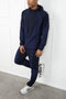 Premium Technical V2 Panelled Pants - Navy
