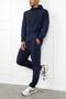 Premium Technical V2 Panelled Pants - Navy