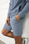 Premium Technical Shorts - Steel Blue