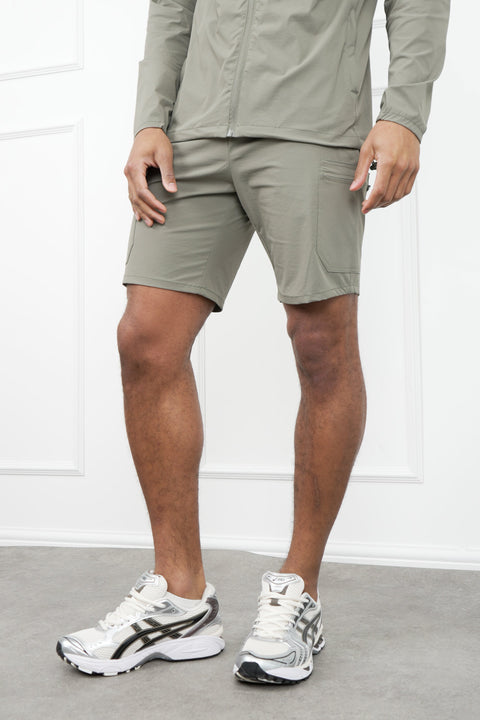 Premium Technical Shorts - Taupe