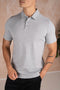 Premium Cotton Polo - Grey