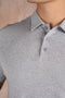 Premium Cotton Polo - Grey
