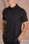 Premium Cotton Polo - Black