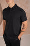 Premium Cotton Polo - Black