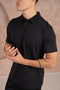 Premium Cotton Polo - Black