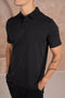 Premium Cotton Polo - Black