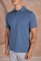 Premium Cotton Polo - Navy