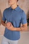 Premium Cotton Polo - Navy